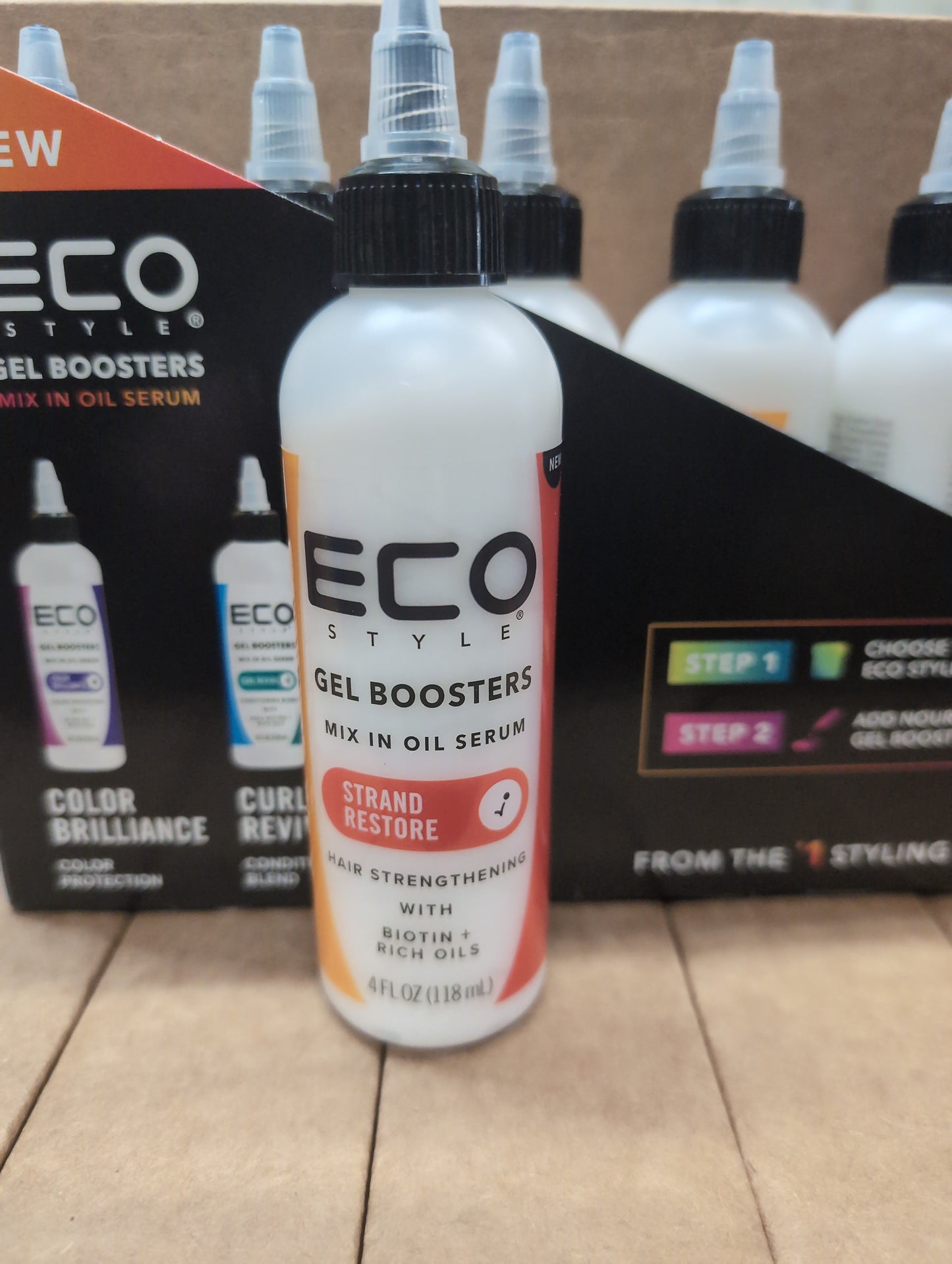 ECO Gel Boosters Strand Restore Hair Strengthening 4 floz