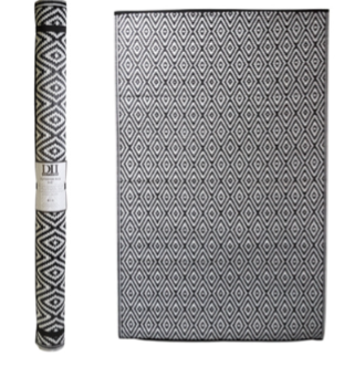 Outdoor Rug Black Diamond 4x6
