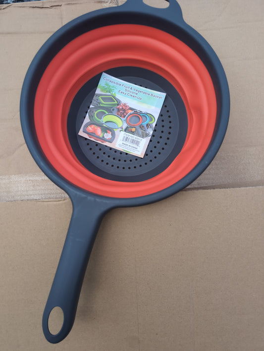 Collapsible Silicone Strainer Collander