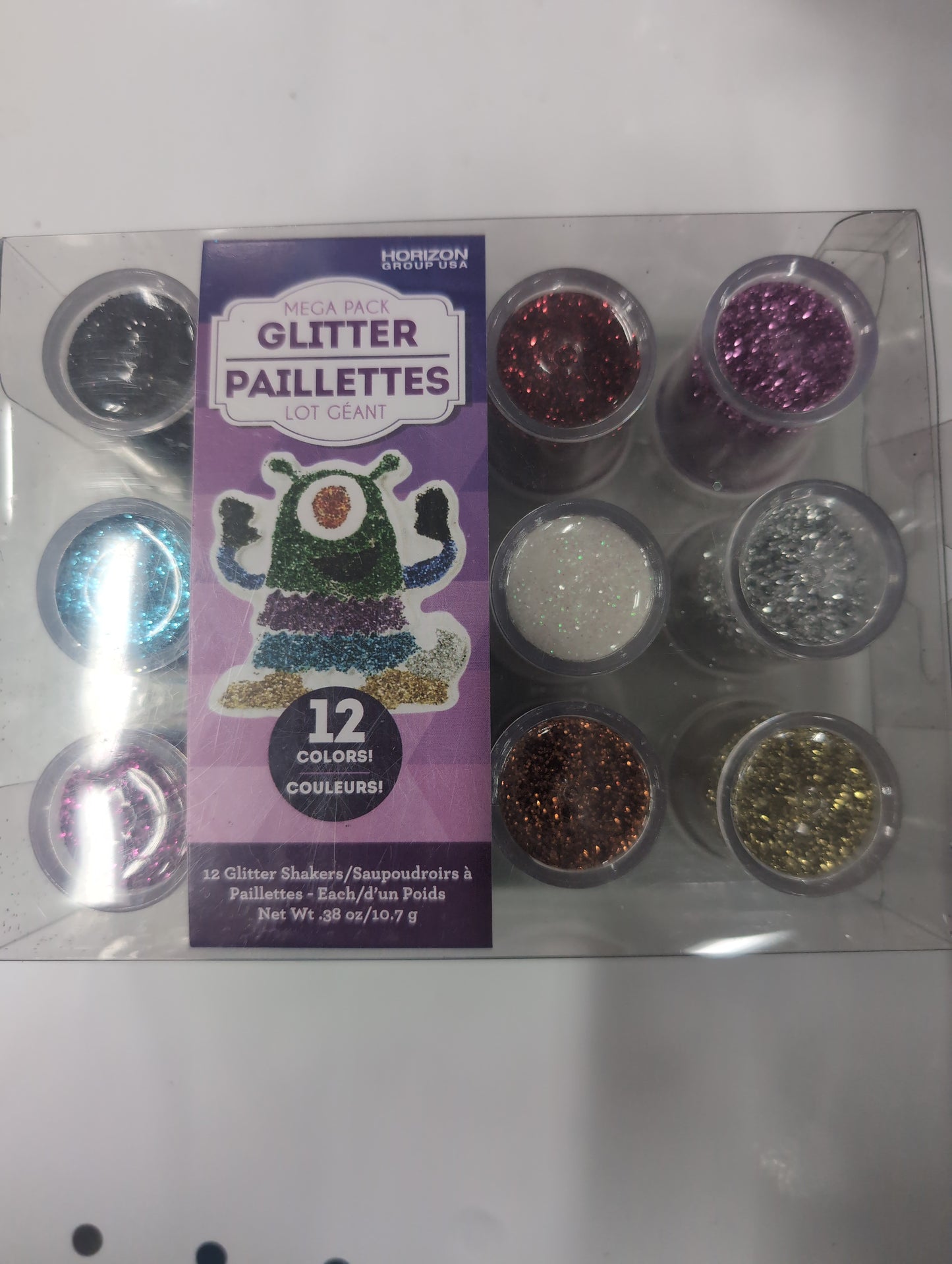 12pc Glitter Shakers