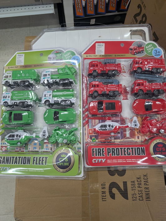 Mixed Truck 8pc Set